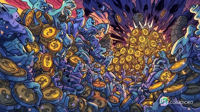 Political tokens fuelled memecoin boom and bust CoinGecko CG