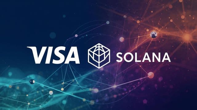 Visa launches USDC settlement for US banks on Solana